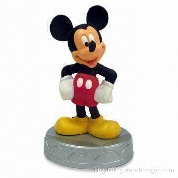 Plastic Cartoon Figure with Solid Inside, Can Accord with EN71, ASTM, ST2002 Safety Standards